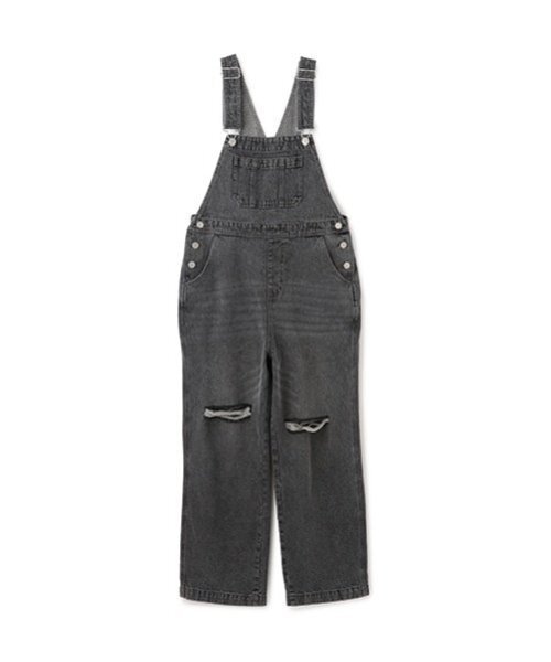 LOVETOXIC(ラブトキシック)の「【ベーシック】【GOODPRICE】デニムオーバーオール(つなぎ/オールインワン・キッズ・グレー/ブルー/サックスブルー/ライトブルー/ライトグレー/ブルー系その他・M:150cm/L:160cm/LL(170cm)/S:140cm)」の11枚目の写真