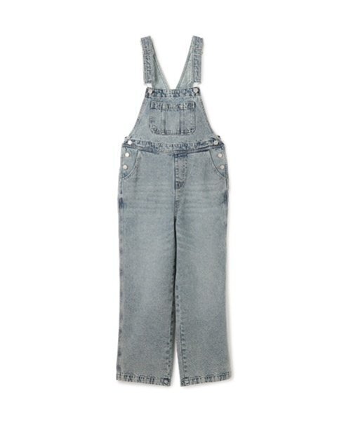 LOVETOXIC(ラブトキシック)の「【ベーシック】【GOODPRICE】デニムオーバーオール(つなぎ/オールインワン・キッズ・グレー/ブルー/サックスブルー/ライトブルー/ライトグレー/ブルー系その他・M:150cm/L:160cm/LL(170cm)/S:140cm)」の13枚目の写真
