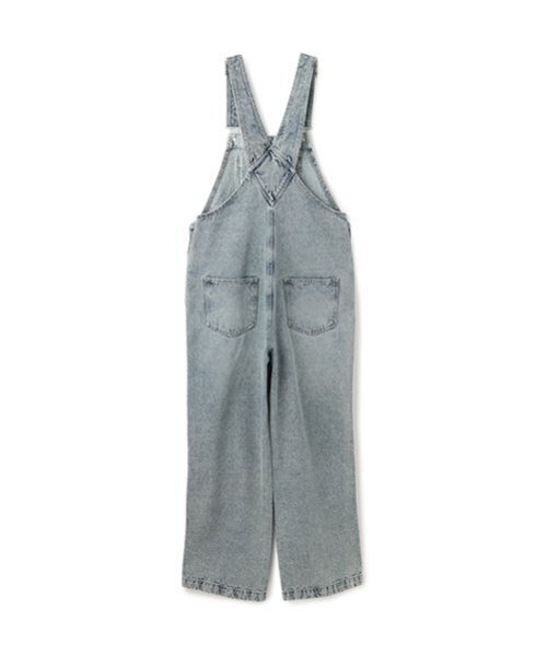 LOVETOXIC(ラブトキシック)の「【ベーシック】【GOODPRICE】デニムオーバーオール(つなぎ/オールインワン・キッズ・グレー/ブルー/サックスブルー/ライトブルー/ライトグレー/ブルー系その他・M:150cm/L:160cm/LL(170cm)/S:140cm)」の16枚目の写真