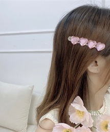 推し活さぽちゃん（オシカツサポチャン）の「四連ハートヘアピン（ヘアピン）」