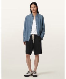 HELIX STRAIGHT LEG SWEAT SHORTS | HELIX ストレート レッグ スウェット ショーツ