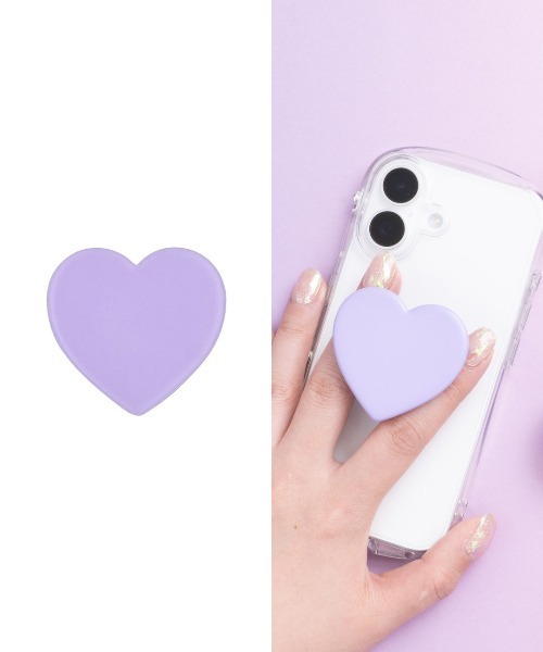 Hamee（ハミィ）の「Griptok グリップトック スマホグリップ (マカロン)（スマホグッズ・レディース・ネイビー/ミント/イエロー/パープル/レッド/ピンク/ネイビー系2/ブラック系2/イエロー系2/ブルー系2/パープル系2/ブルー/ライトグリーン系2/ブラック/レッド系2/ピンク系2・FREE）」の10枚目の写真