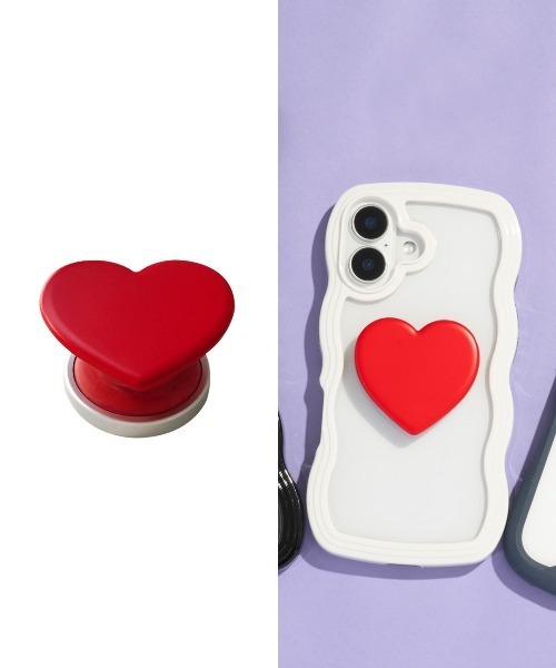 Hamee（ハミィ）の「Griptok グリップトック スマホグリップ (マカロン)（スマホグッズ・レディース・ネイビー/ミント/イエロー/パープル/レッド/ピンク/ネイビー系2/ブラック系2/イエロー系2/ブルー系2/パープル系2/ブルー/ライトグリーン系2/ブラック/レッド系2/ピンク系2・FREE）」の16枚目の写真