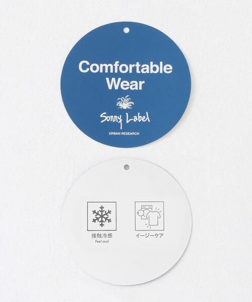 URBAN RESEARCH Sonny Label（アーバンリサーチサニーレーベル）の「『接触冷感/イージーケア』リネン混ショートスリーブTシャツ（Tシャツ/カットソー・メンズ・ホワイト系その他/チャコールグレー/ネイビー/ブラック・MEDIUM/LARGE/X-LARGE）」の14枚目の写真