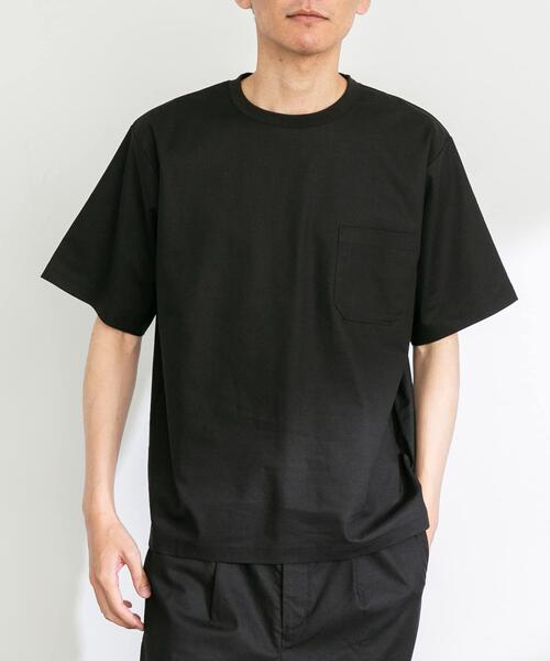 URBAN RESEARCH Sonny Label（アーバンリサーチサニーレーベル）の「『接触冷感/イージーケア』リネン混ショートスリーブTシャツ（Tシャツ/カットソー・メンズ・ホワイト系その他/チャコールグレー/ネイビー/ブラック・MEDIUM/LARGE/X-LARGE）」の16枚目の写真