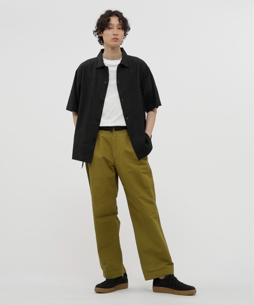 ブラウス シャツ FADED LINEN COTTON PLAINWEAVE レディース MHL. ブラウス シャツ FADED LINEN COTTON PLAINWEAVE