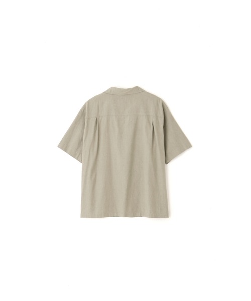 ブラウス シャツ FADED LINEN COTTON PLAINWEAVE レディース MHL. ブラウス シャツ FADED LINEN COTTON PLAINWEAVE