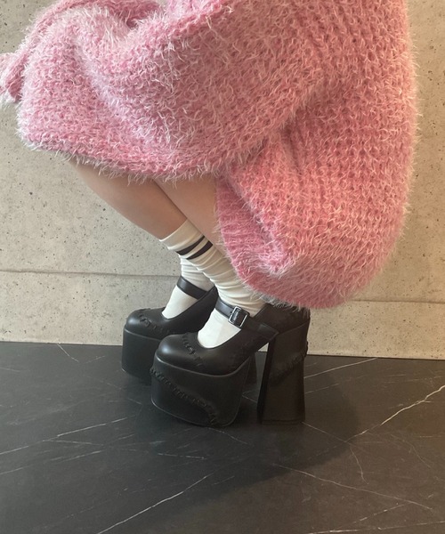 チャンキーヒール メリージェーンパンプス Charla Tedrick│Jeffrey