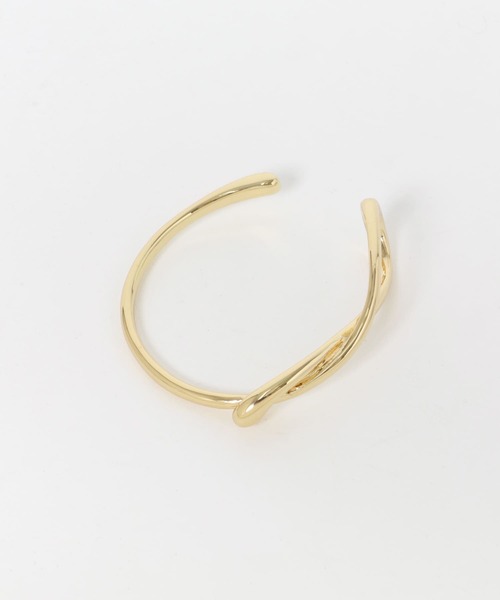 SMELLY(スメリー)の「メタルニュアンスバングル(ブレスレット・レディース・ゴールド・-)」の9枚目の写真
