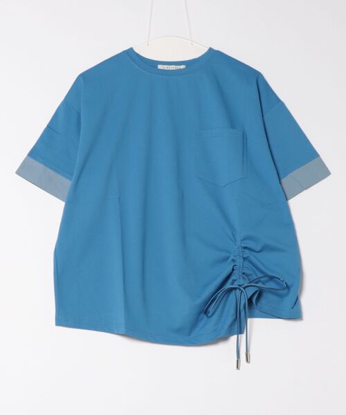 tシャツ 袖切替シャーリングTシャツ レディース 袖切替シャーリングTシャツ（Tシャツ/カットソー）｜BITTOKO