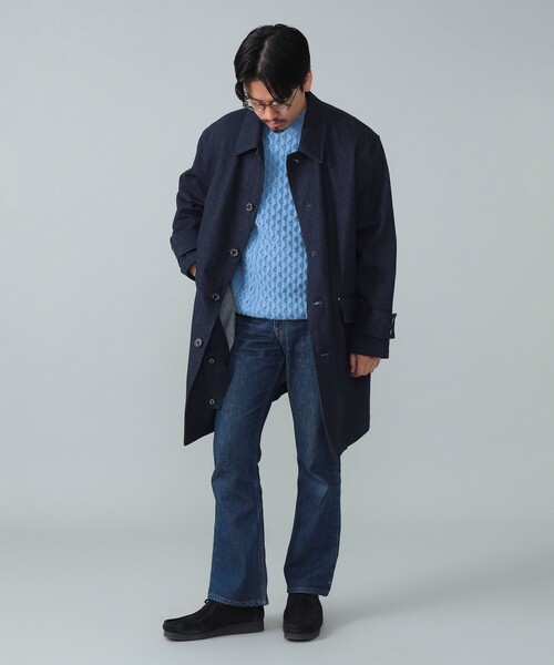 マッキントッシュ MACKINTOSH ゴム引き デニムコート　サイズ38 新品未使用【MACKINTOSH 】マッキントッシュ ビームスF別注
