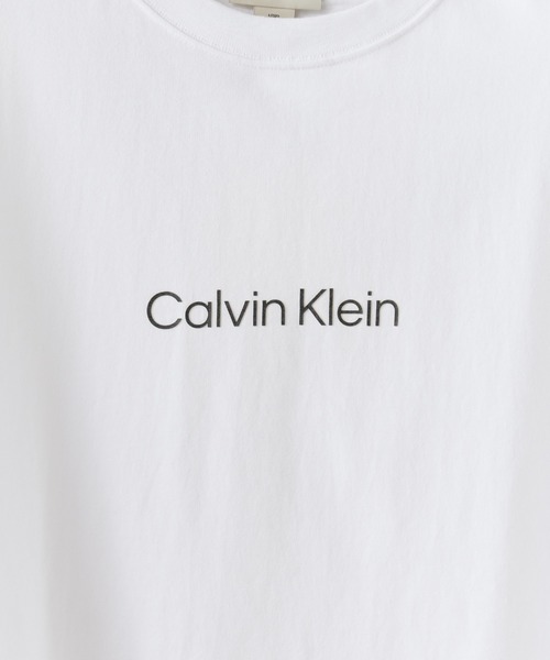 Calvin Klein（カルバン・クライン）の「Calvin Klein/カルバンクライン SS RLXD STANDARD LOGO CREWNK TEE Tシャツ 秋服 冬服（Tシャツ/カットソー・メンズ・ブルー/ブラック/ホワイト・S/M/L/XL）」の5枚目の写真