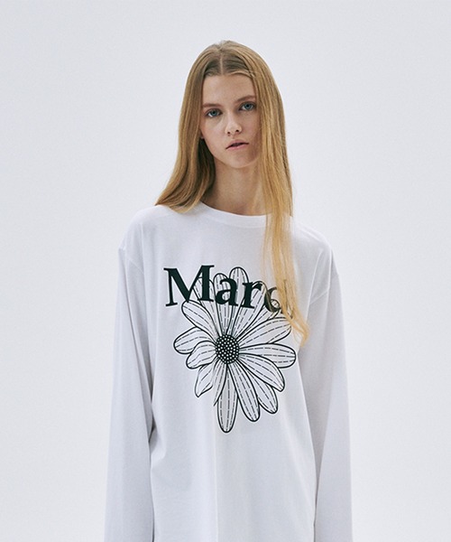 tシャツ UNISEX TSHIRT LONG SLEEVE FLOWERMARDI レディース UNISEX TSHIRT LONG SLEEVE FLOWERMARDI（Tシャツ/カットソー