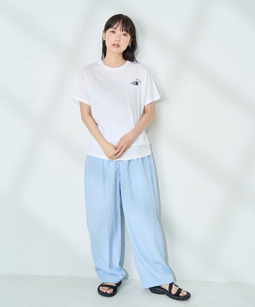 tシャツ THE NORTH FACE/ザ・ノース・フェイス S/S Flower Logo Tee/ショートスリーブフラワーロゴティー（レディース） ザ・ノース・フェイス THE NORTH FACE レディース アウトドア