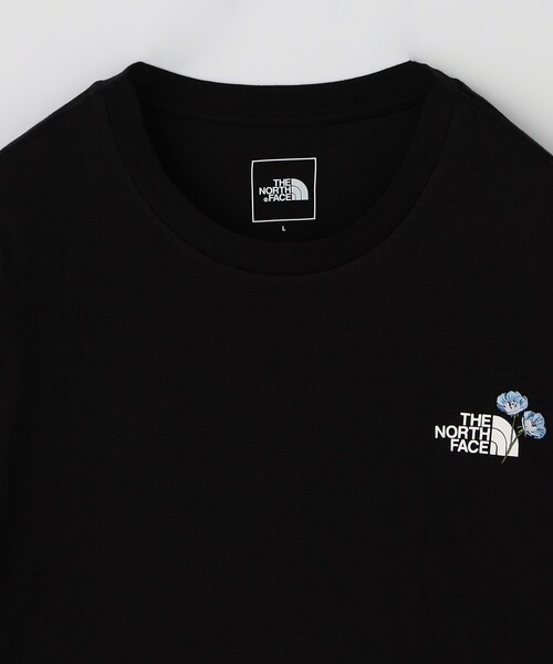 Tシャツ・カットソー [The North Face] FLOWER EX S/S R/TEE - BLACK ノースフェイス]FLOWER EX 半袖 ラウンド Tシャツ☆25SS☆男女