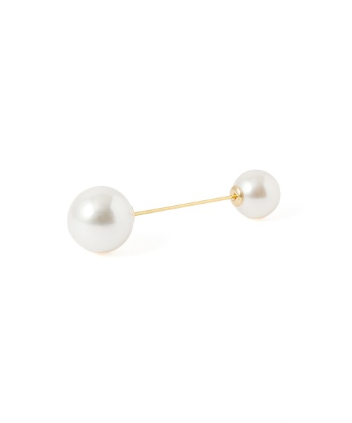 ROSE BUD(ローズバッド)の「(Sea’ds mara)Double pearl pin(その他小物・レディース・ホワイト・ONE SIZE)」の4枚目の写真