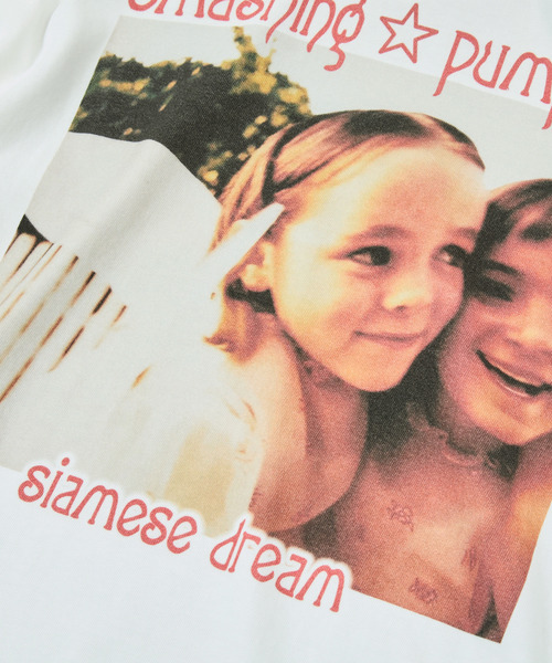 Insonnia PROJECTS（インソニアプロジェクト）の「Insonnia Projects インソニアプロジェクツ / SIAMESE DREAM TEE SP The Smashing Pumpkins 別注スマッシング・パンプキンズ グラフィックプリントビッグシルエットTシャツ バンドT スマパン サイアミーズドリーム / IP-TSP-021（Tシャツ/カットソー・メンズ・ホワイト・1/2/3/0）」の6枚目の写真