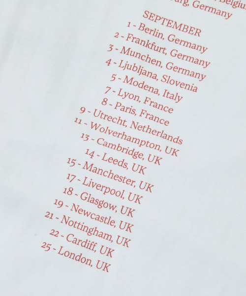 Insonnia PROJECTS（インソニアプロジェクト）の「Insonnia Projects インソニアプロジェクツ / SIAMESE DREAM TEE SP The Smashing Pumpkins 別注スマッシング・パンプキンズ グラフィックプリントビッグシルエットTシャツ バンドT スマパン サイアミーズドリーム / IP-TSP-021（Tシャツ/カットソー・メンズ・ホワイト・1/2/3/0）」の19枚目の写真