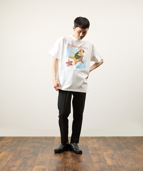 Insonnia PROJECTS（インソニアプロジェクト）の「Insonnia Projects インソニアプロジェクツ / SIAMESE DREAM TEE SP The Smashing Pumpkins 別注スマッシング・パンプキンズ グラフィックプリントビッグシルエットTシャツ バンドT スマパン サイアミーズドリーム / IP-TSP-021（Tシャツ/カットソー・メンズ・ホワイト・1/2/3/0）」の16枚目の写真