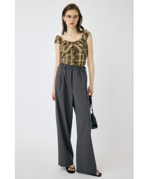 MOUSSY LAYERED GATHERED CHECK ブラウス セール】LAYERED GATHERED CHECK ブラウス（シャツ/ブラウス