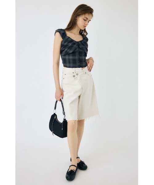 LAYERED GATHERED CHECK ブラウス（シャツ/ブラウス）｜MOUSSY