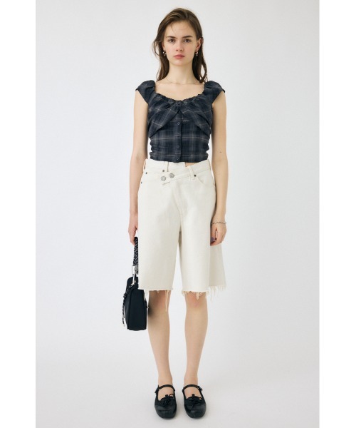 MOUSSY LAYERED GATHERED CHECK ブラウス MOUSSY | LAYERED GATHERED CHECK ブラウス (シャツ・ブラウス