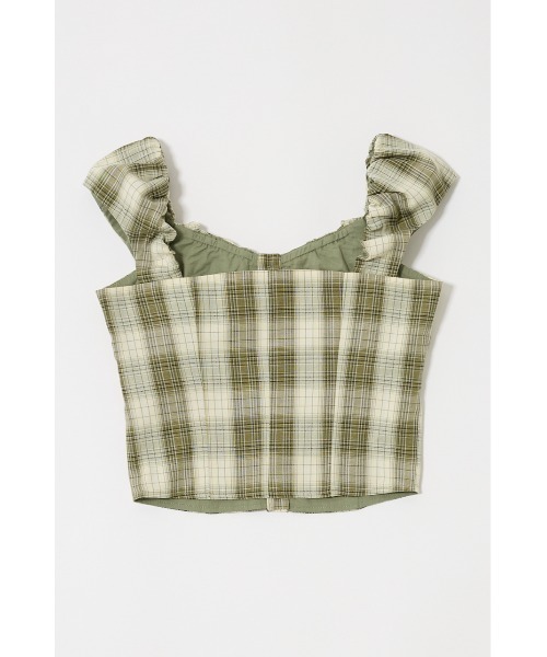 moussy LAYERED GATHERED CHECK ブラウス　ネット完売 LAYERED GATHERED CHECK ブラウス（シャツ/ブラウス）｜MOUSSY