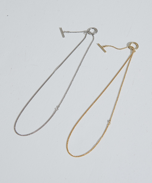 NOMINE（ノミネ）の「ミックスチェーンネックレス（ネックレス・レディース・シルバー/ゴールド・フリー）」の4枚目の写真