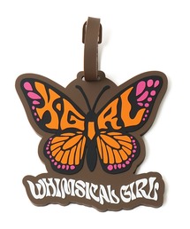 X-girl(GbNXK[)BUTTERFLY LUGGAGE TAG(pXP[X)