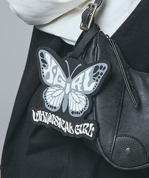 X-girl(GbNXK[)BUTTERFLY LUGGAGE TAG(pXP[X)