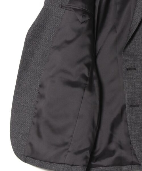  j.n.r.d（ジェー・エヌ・アール・ディー）の「【セットアップ対応】j.n.r.d/ブラッシュピンヘッドジャケット（テーラードジャケット・メンズ・ブラック・LL/M）」の3枚目の写真