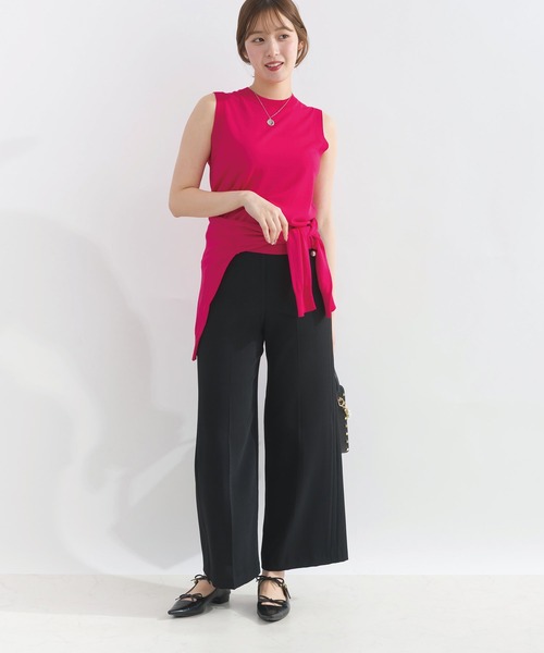 PICCIN(ピッチン)の「【別売りアンサンブル可能】接触冷感シアーカーディガン(カーディガン/ボレロ・レディース・イエロー/オフホワイト/ターコイズブルー/チェリーピンク/ブラック・M)」の13枚目の写真