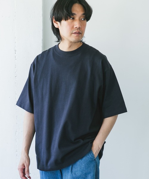 URBAN RESEARCH DOORS(アーバンリサーチドアーズ)の「10.5オンス ヘビーウェイト ショートスリーブ Tシャツ(Tシャツ/カットソー・メンズ・ホワイト/グリーン/ブラック/グレー系その他・LARGE/MEDIUM)」の3枚目の写真