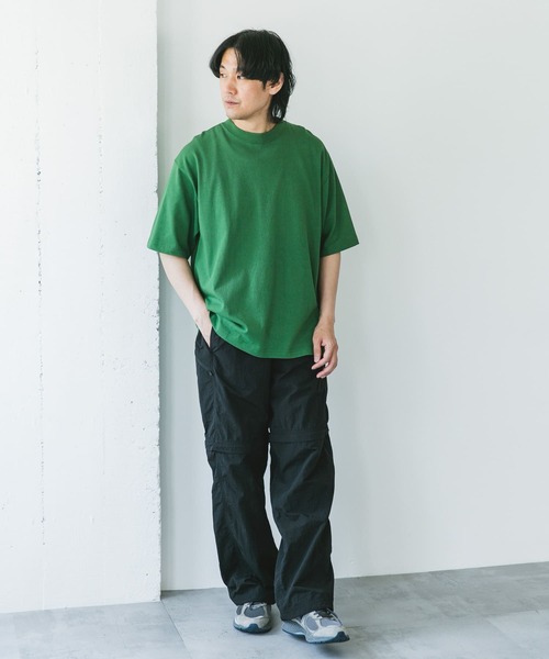 URBAN RESEARCH DOORS(アーバンリサーチドアーズ)の「10.5オンス ヘビーウェイト ショートスリーブ Tシャツ(Tシャツ/カットソー・メンズ・ホワイト/グリーン/ブラック/グレー系その他・LARGE/MEDIUM)」の15枚目の写真