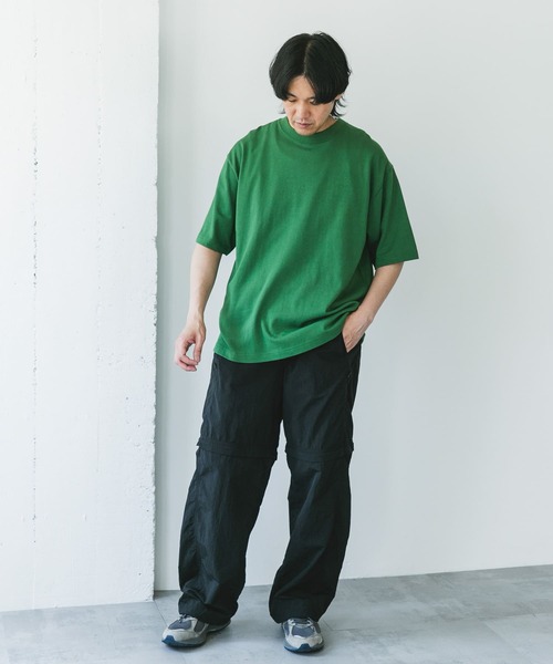 URBAN RESEARCH DOORS(アーバンリサーチドアーズ)の「10.5オンス ヘビーウェイト ショートスリーブ Tシャツ(Tシャツ/カットソー・メンズ・ホワイト/グリーン/ブラック/グレー系その他・LARGE/MEDIUM)」の16枚目の写真
