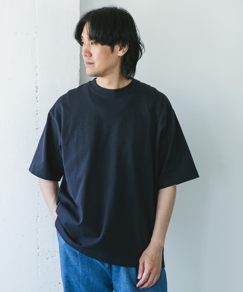 URBAN RESEARCH DOORS(アーバンリサーチドアーズ)の「10.5オンス ヘビーウェイト ショートスリーブ Tシャツ(Tシャツ/カットソー・メンズ・ホワイト/グリーン/ブラック/グレー系その他・LARGE/MEDIUM)」の18枚目の写真