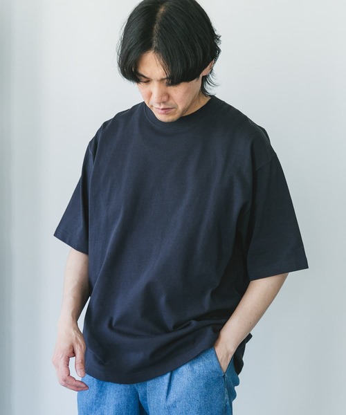 URBAN RESEARCH DOORS(アーバンリサーチドアーズ)の「10.5オンス ヘビーウェイト ショートスリーブ Tシャツ(Tシャツ/カットソー・メンズ・ホワイト/グリーン/ブラック/グレー系その他・LARGE/MEDIUM)」の19枚目の写真