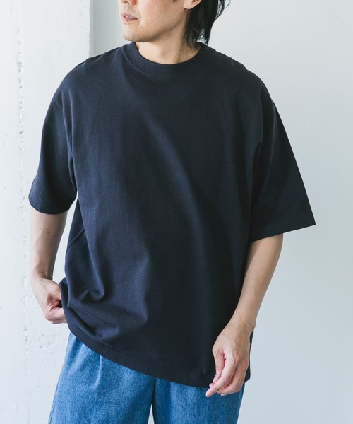 URBAN RESEARCH DOORS(アーバンリサーチドアーズ)の「10.5オンス ヘビーウェイト ショートスリーブ Tシャツ(Tシャツ/カットソー・メンズ・ホワイト/グリーン/ブラック/グレー系その他・LARGE/MEDIUM)」の20枚目の写真