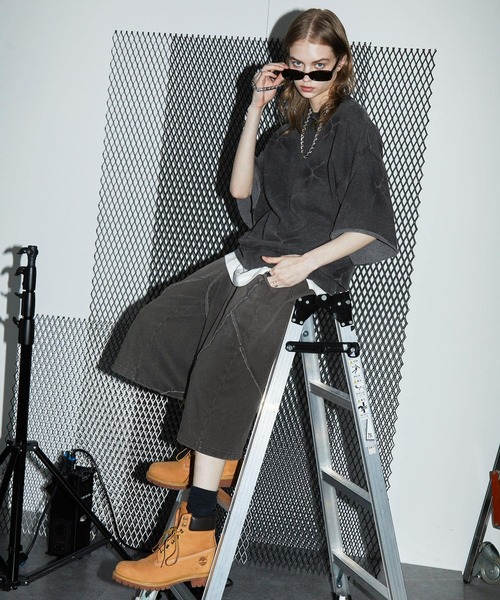 SWAGVIBE(スワッグバイブ)の「【SWAGVIBE】Faded Gradation Sweat Shorts(スウェットパンツ・メンズ・グレー/ブラック/ダークブラウン・S/M/L)」の13枚目の写真