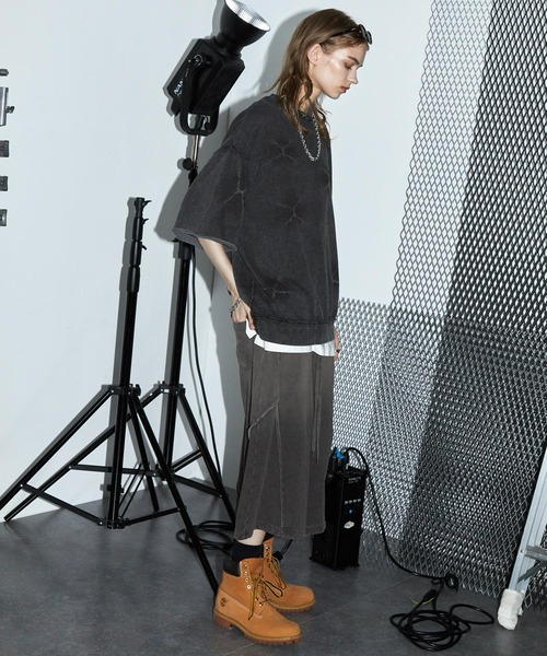 SWAGVIBE(スワッグバイブ)の「【SWAGVIBE】Faded Gradation Sweat Shorts(スウェットパンツ・メンズ・グレー/ブラック/ダークブラウン・S/M/L)」の18枚目の写真
