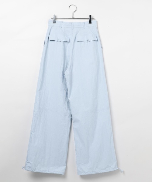 3.3 Field Trip （3.3フィールドトリップ）の「3.3 Field Trip／ナイロンワイドパンツ（その他パンツ・レディース・ブルー/ブラック/ベージュ・SMALL/MEDIUM）」の17枚目の写真