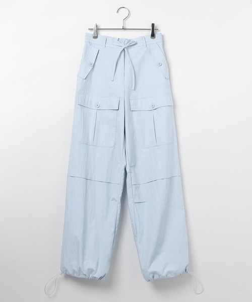 3.3 Field Trip （3.3フィールドトリップ）の「3.3 Field Trip／ナイロンワイドパンツ（その他パンツ・レディース・ブルー/ブラック/ベージュ・SMALL/MEDIUM）」の18枚目の写真