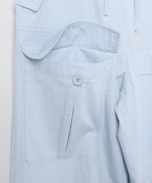 3.3 Field Trip （3.3フィールドトリップ）の「3.3 Field Trip／ナイロンワイドパンツ（その他パンツ・レディース・ブルー/ブラック/ベージュ・SMALL/MEDIUM）」の11枚目の写真