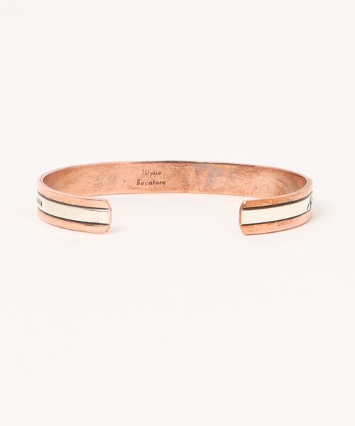 Indian Jewelry（インディアンジュエリー）の「THEATER シアター ”ナバホ”ネイティブデザインシルバー＆コッパーバングル Made in USA（バングル/リストバンド・メンズ・その他1/その他4/その他5/その他3/その他2・FREE）」の17枚目の写真