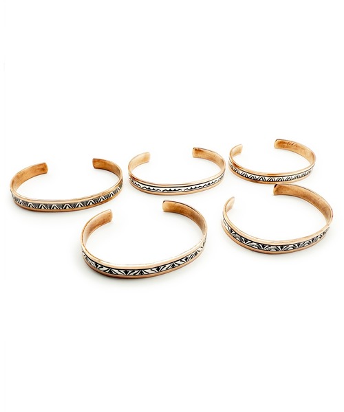 Indian Jewelry（インディアンジュエリー）の「THEATER シアター ”ナバホ”ネイティブデザインシルバー＆コッパーバングル Made in USA（バングル/リストバンド・メンズ・その他1/その他4/その他5/その他3/その他2・FREE）」の15枚目の写真