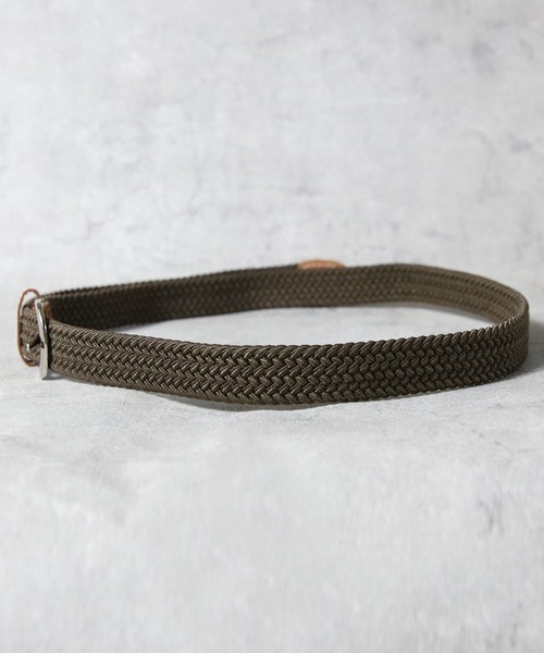 ８(eight)（エイト）の「ゴムメッシュベルトナロー（ベルト・メンズ・ブラック/ブラウン/ベージュ・FREE）」の5枚目の写真