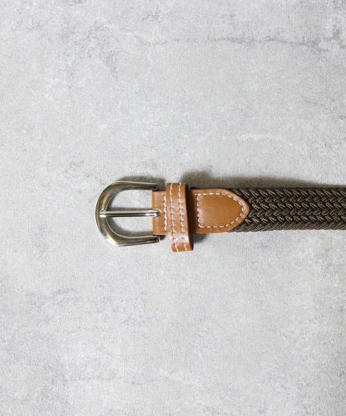 ８(eight)（エイト）の「ゴムメッシュベルトナロー（ベルト・メンズ・ブラック/ブラウン/ベージュ・FREE）」の10枚目の写真