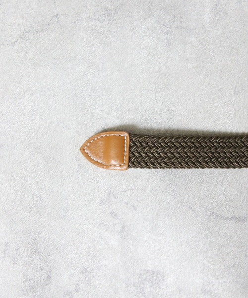 ８(eight)（エイト）の「ゴムメッシュベルトナロー（ベルト・メンズ・ブラック/ブラウン/ベージュ・FREE）」の11枚目の写真