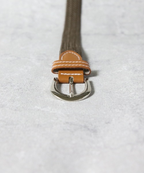 ８(eight)（エイト）の「ゴムメッシュベルトナロー（ベルト・メンズ・ブラック/ブラウン/ベージュ・FREE）」の12枚目の写真