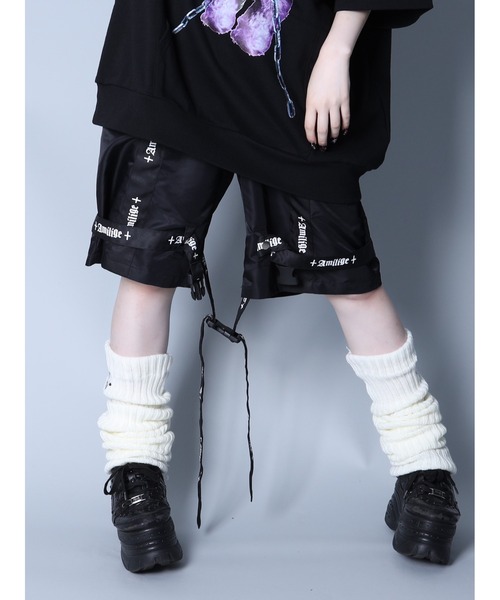 Amilige デザインベルトボンテージ ショートパンツ デザインベルトボンテージショートパンツ（その他パンツ